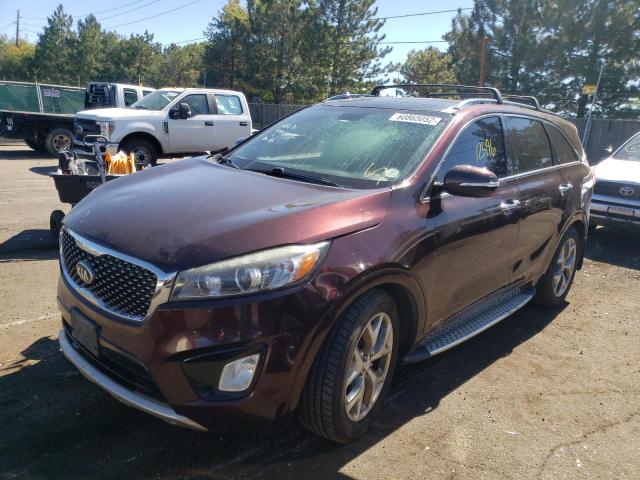Photo 2 from auction – 2016 KIA SORENTO SX with VIN 5XYPKDA50GG074095