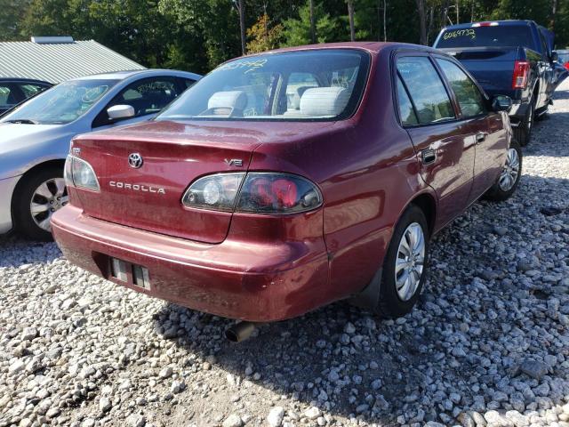 Photo 4 from auction – 1999 TOYOTA COROLLA VE with VIN 2T1BR12E0XC115937