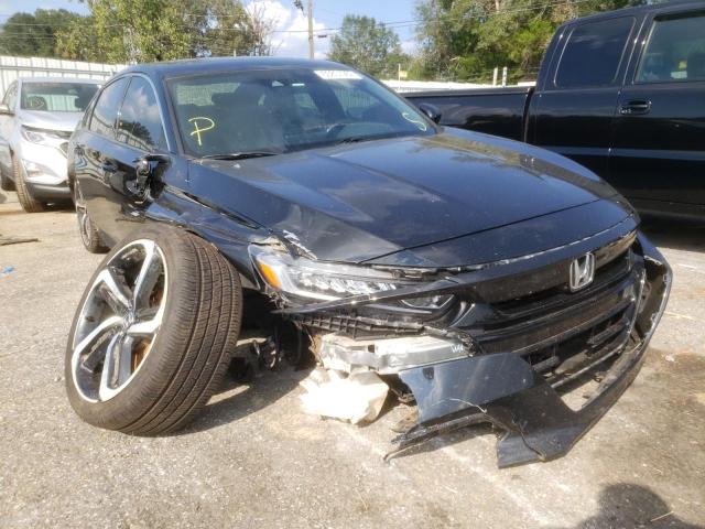 HONDA ACCORD SPO 2018 with VIN 1HGCV2F33JA016296 - Photo from auction
