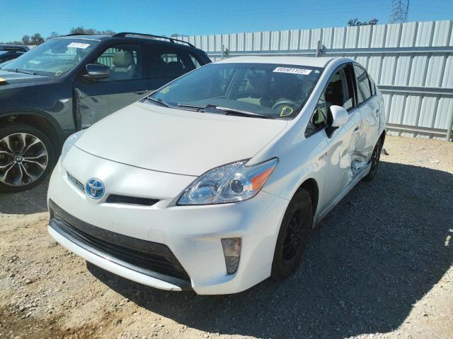 Photo 2 from auction – 2015 TOYOTA PRIUS with VIN JTDKN3DU3F0455510