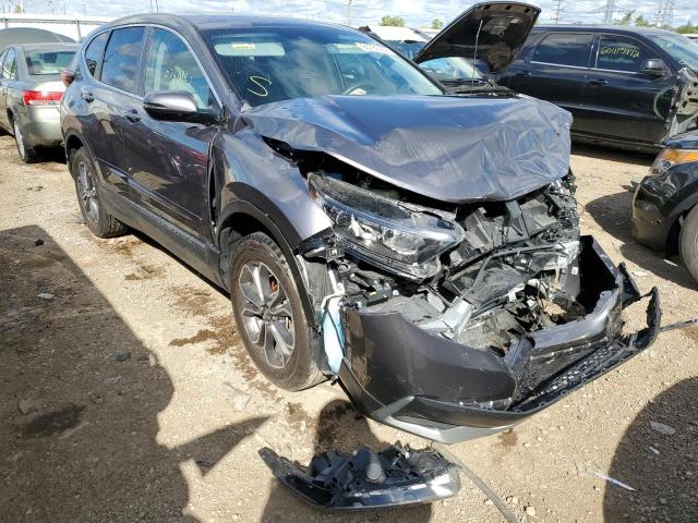 HONDA CR-V EX 2020 with VIN 5J6RW2H56LL021191 - Photo from auction