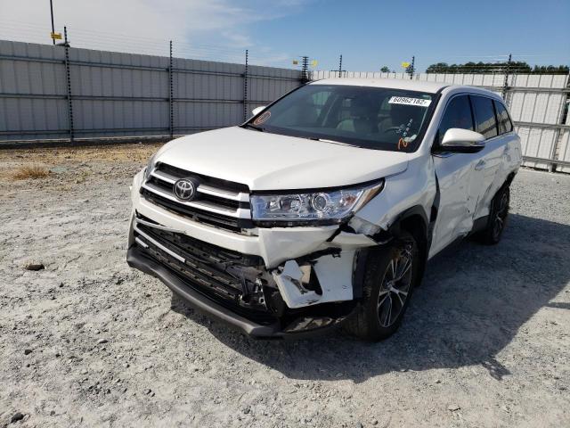 Photo 2 from auction – 2019 TOYOTA HIGHLANDER with VIN 5TDBZRFH0KS738154