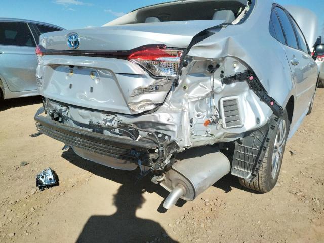 Photo 9 from auction – 2021 TOYOTA COROLLA LE with VIN JTDEAMDE1MJ004557