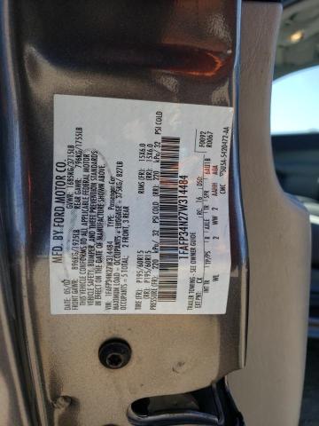 Photo 10 from auction – 2007 FORD FOCUS ZX4 with VIN 1FAFP34N27W314484