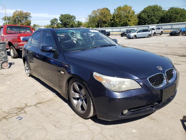 BMW 525 I 2007 with VIN WBANE53517CY05720 - Photo from auction
