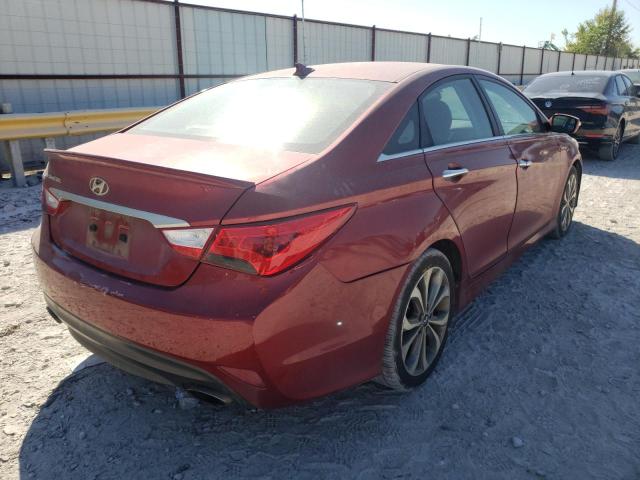 Photo 4 from auction – 2014 HYUNDAI SONATA SE with VIN 5NPEC4AC8EH860784