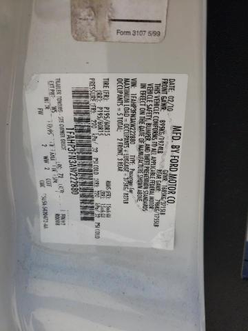 Photo 10 from auction – 2010 FORD FOCUS SE with VIN 1FAHP3FN3AW222880