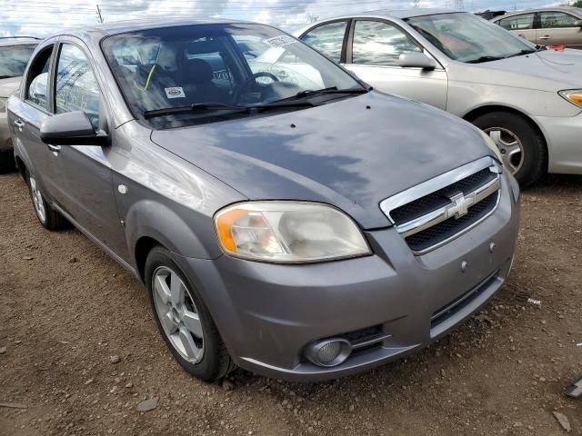 CHEVROLET AVEO LT 2008 with VIN KL1TG56678B118507 - Photo from auction