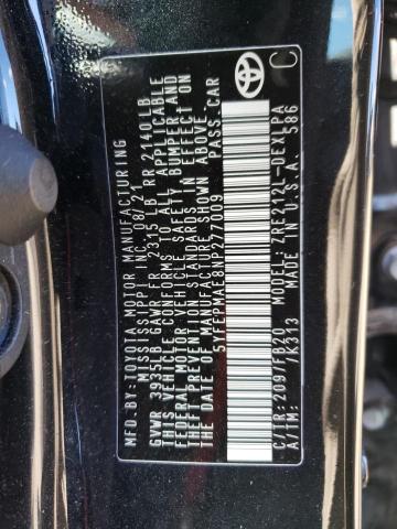 Photo 10 from auction – 2022 TOYOTA COROLLA LE with VIN 5YFEPMAE8NP277009