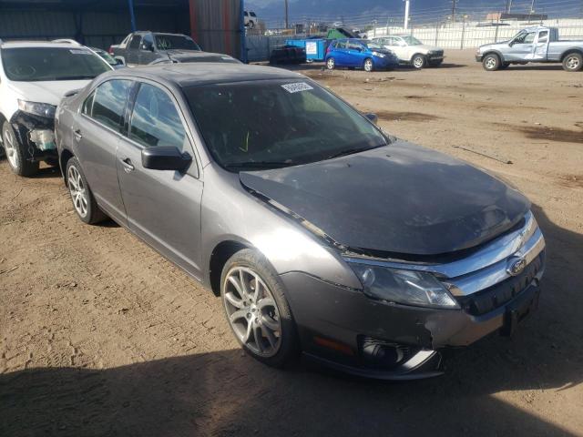 FORD FUSION SE 2012 with VIN 3FAHP0HA6CR320249 - Photo from auction