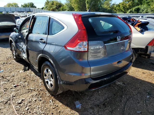 Photo 3 from auction – 2013 HONDA CR-V LX with VIN 2HKRM3H39DH512697