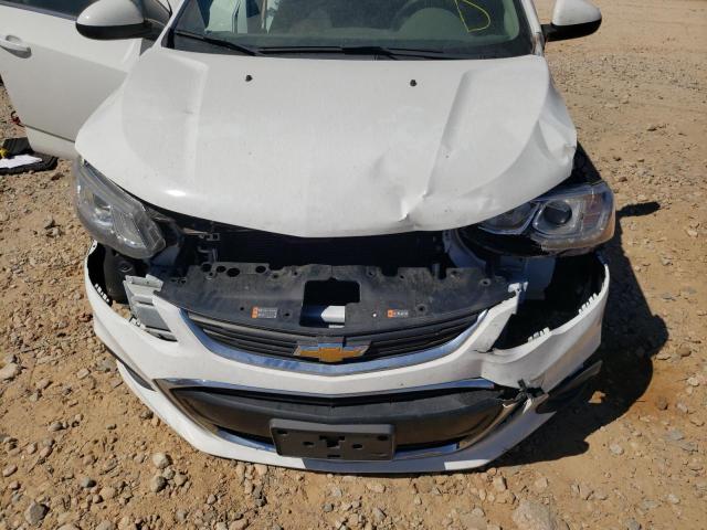 Photo 9 from auction – 2017 CHEVROLET SONIC LT with VIN 1G1JD5SH6H4160518