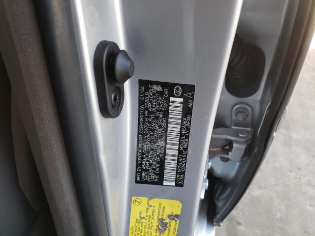 Photo 10 from auction – 2006 LEXUS ES 330 with VIN JTHBA30G865172890
