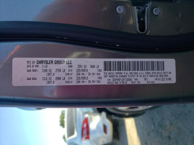 Photo 10 from auction – 2010 DODGE JOURNEY SX with VIN 3D4PH5FV2AT160301