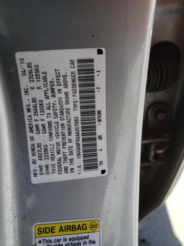 Photo 10 from auction – 2010 ACURA TL with VIN 19UUA9F54AA007083