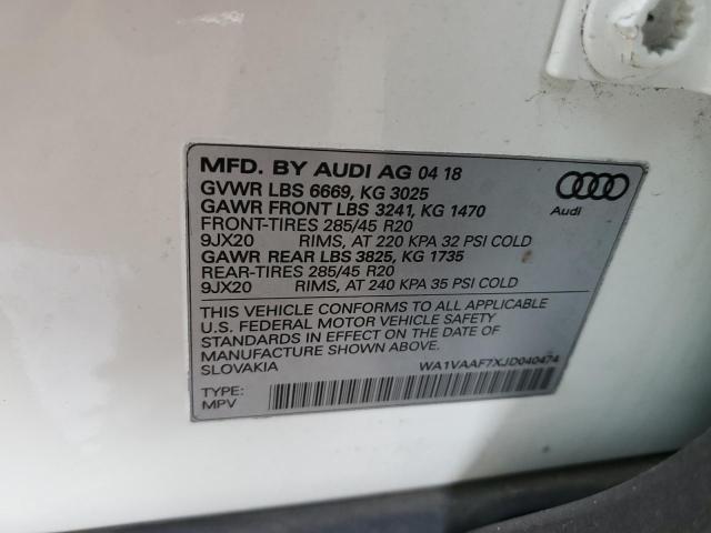 Photo 10 from auction – 2015 AUDI Q7 PRESTIG with VIN WA1VAAF7XJD040474