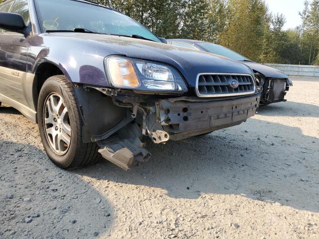 Photo 9 from auction – 2003 SUBARU LEGACY OUT with VIN 4S3BH675137652143