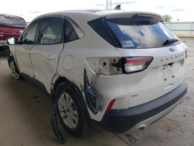 Photo 3 from auction – 2021 FORD ESCAPE SE with VIN 1FMCU0G62MUA46483