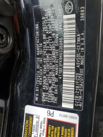 Photo 10 from auction – 2017 TOYOTA CAMRY LE with VIN 4T1BF1FK9HU336980