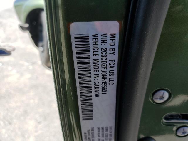 Photo 10 from auction – 2022 DODGE CHALLENGER with VIN 2C3CDZFJ0NH155631