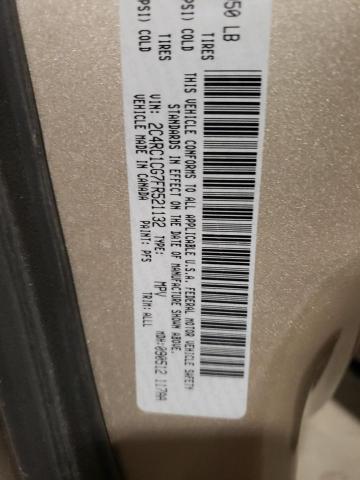 Photo 10 from auction – 2015 CHRYSLER TOWN AND C with VIN 2C4RC1CG7FR521132