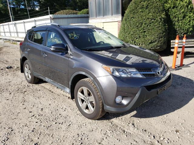 TOYOTA RAV4 XLE 2015 with VIN 2T3RFREV4FW299530 - Photo from auction