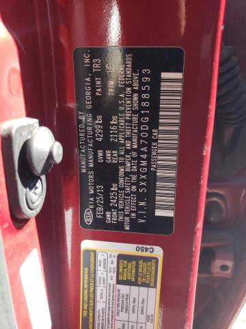 Photo 10 from auction – 2013 KIA OPTIMA LX with VIN 5XXGM4A70DG188593