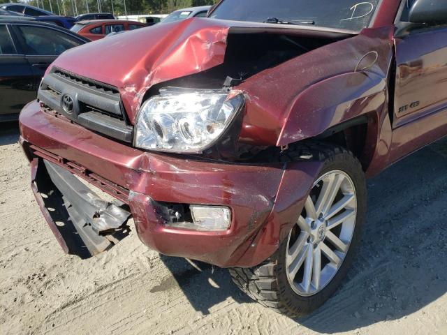 Photo 9 from auction – 2005 TOYOTA 4RUNNER SR with VIN JTEBT14R358021573