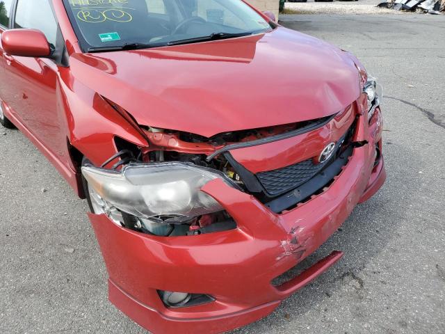 Photo 9 from auction – 2010 TOYOTA COROLLA BA with VIN 2T1BU4EE9AC472648