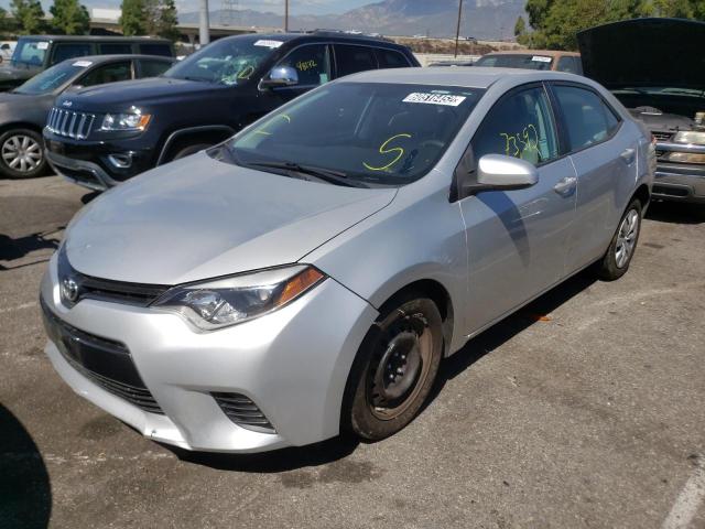 Photo 2 from auction – 2016 TOYOTA COROLLA L with VIN 5YFBURHE1GP536098
