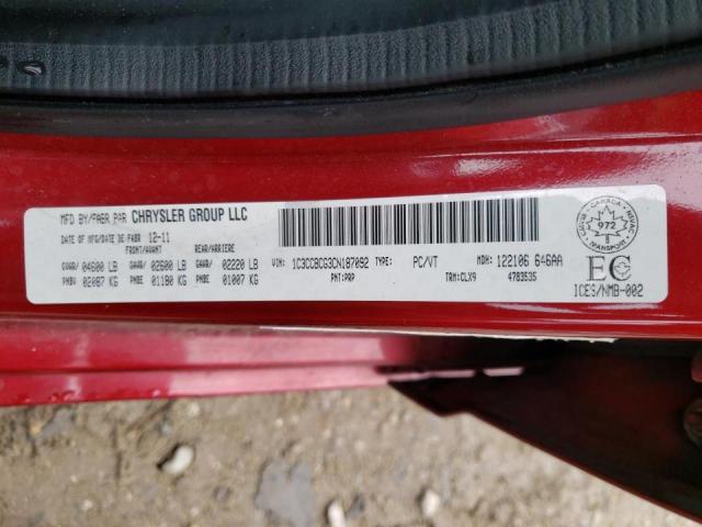 Photo 10 from auction – 2012 CHRYSLER 200 LIMITE with VIN 1C3CCBCG3CN187092