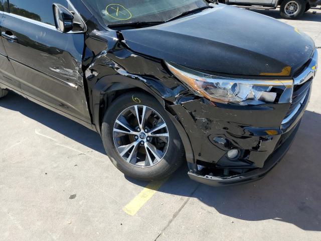 Photo 9 from auction – 2016 TOYOTA HIGHLANDER with VIN 5TDKKRFH8GS120401