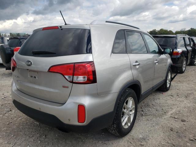 Photo 4 from auction – 2014 KIA SORENTO LX with VIN 5XYKTCA64EG438056