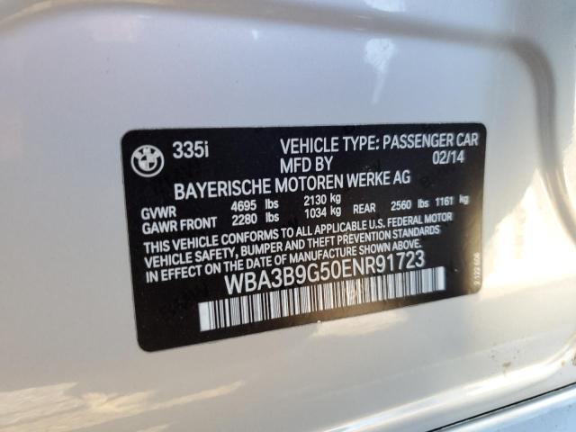 Photo 10 from auction – 2014 BMW 335 XI with VIN WBA3B9G50ENR91723