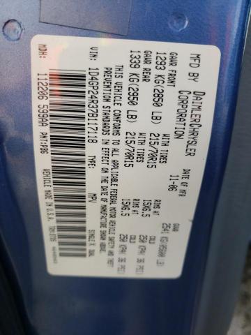 Photo 10 from auction – 2007 DODGE GRAND CARA with VIN 1D4GP24R37B117118