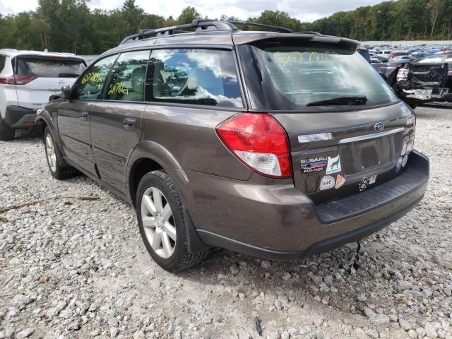 Photo 3 from auction – 2009 SUBARU OUTBACK 2. with VIN 4S4BP61C297335616