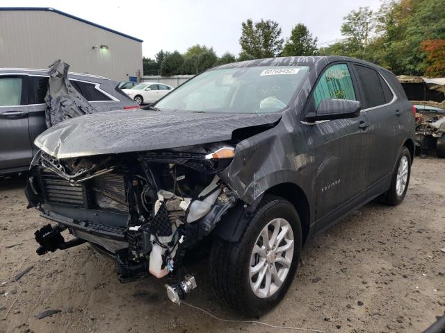 Photo 2 from auction – 2021 CHEVROLET EQUINOX LT with VIN 3GNAXUEV3ML340562
