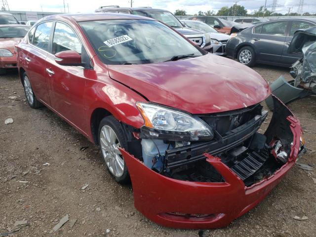 NISSAN SENTRA SL 2013 with VIN 3N1AB7AP4DL797142 - Photo from auction