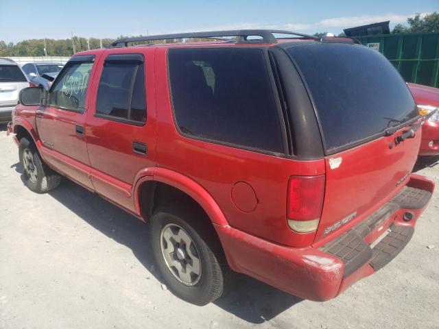 Photo 3 from auction – 2003 CHEVROLET BLAZER with VIN 1GNDT13X73K141137