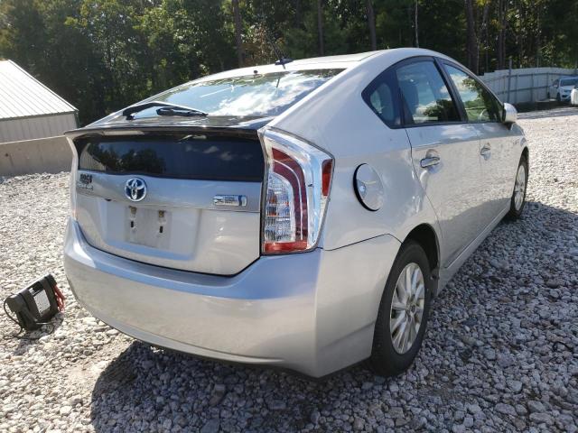 Photo 4 from auction – 2012 TOYOTA PRIUS PLUG with VIN JTDKN3DPXC3022528