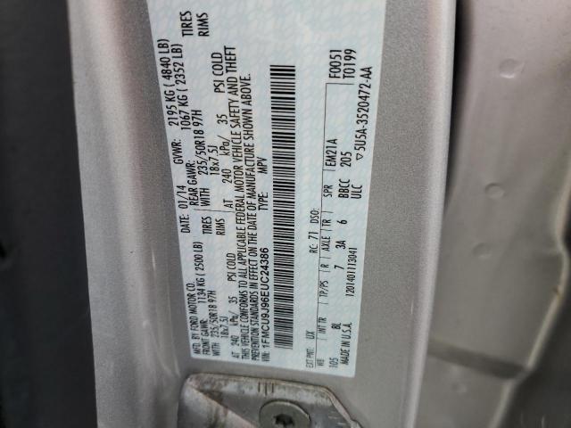 Photo 10 from auction – 2014 FORD ESCAPE TIT with VIN 1FMCU9J96EUC24386