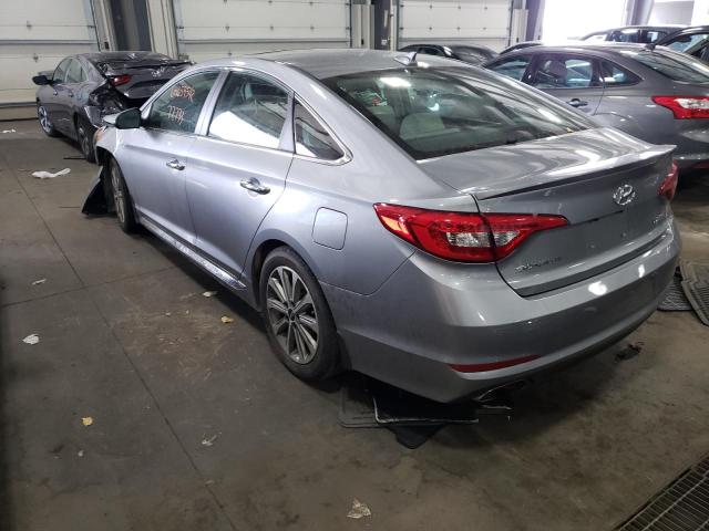 Photo 3 from auction – 2017 HYUNDAI SONATA SPO with VIN 5NPE34AF9HH552263