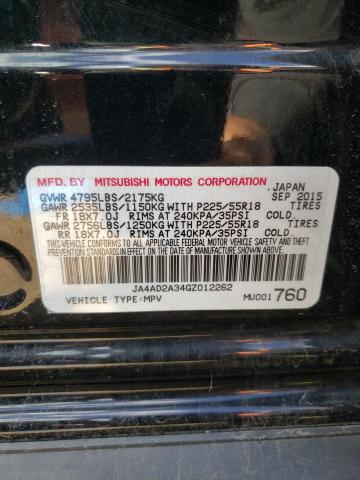 Photo 10 from auction – 2016 MITSUBISHI OUTLANDER with VIN JA4AD2A34GZ012262