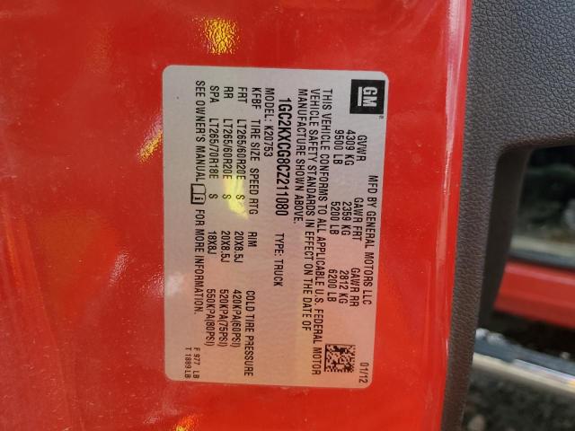 Photo 10 from auction – 2012 CHEVROLET SILVERADO with VIN 1GC2KXCG8CZ211080