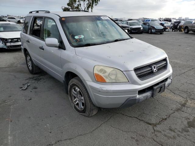 HONDA PILOT EXL 2004 with VIN 2HKYF18584H508071 - Photo from auction