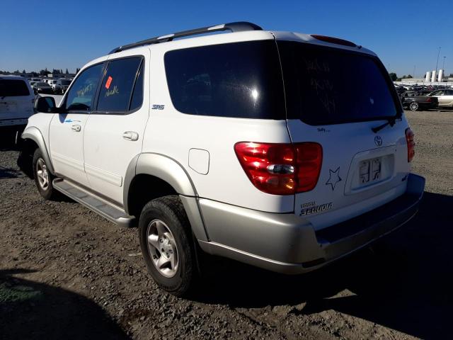 Photo 3 from auction – 2002 TOYOTA SEQUOIA SR with VIN 5TDZT34A22S059506