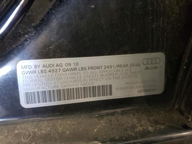 Photo 10 from auction – 2011 AUDI A4 PREMIUM with VIN WAUFFAFL6BN020885