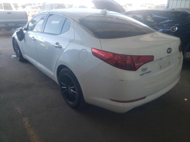 Photo 3 from auction – 2013 KIA OPTIMA LX with VIN 5XXGM4A79DG189743