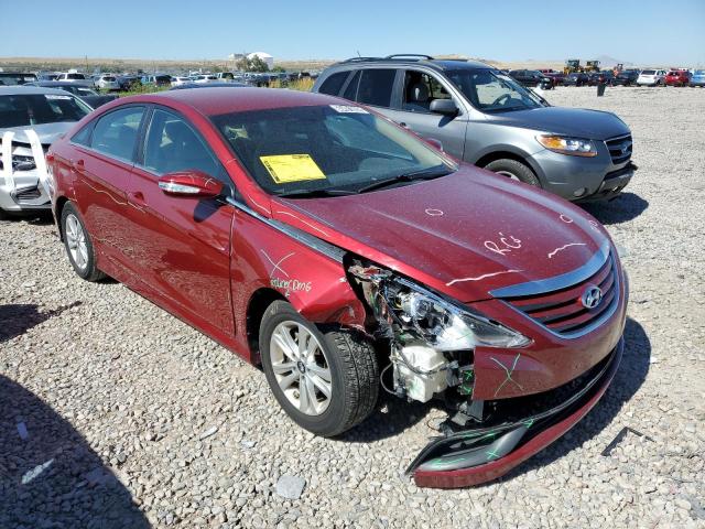 HYUNDAI SONATA GLS 2014 with VIN 5NPEB4ACXEH823545 - Photo from auction