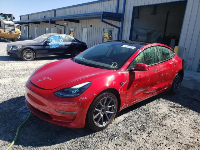 Photo 2 from auction – 2022 TESLA MODEL 3 with VIN 5YJ3E1EA9NF185731